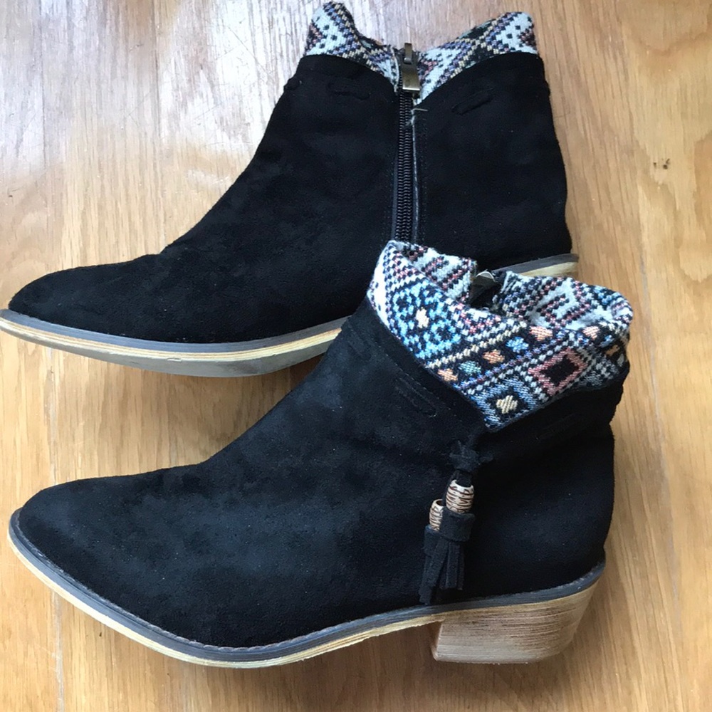 Miim suede booties
